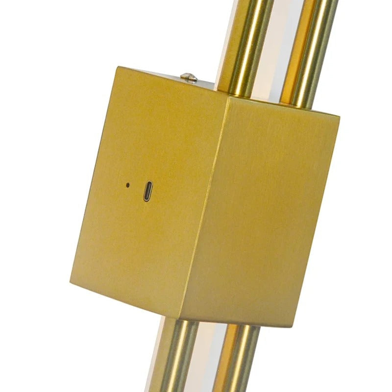 LumaStagger Wireless LED Wall Sconce USB Rechargeable | Dufsel