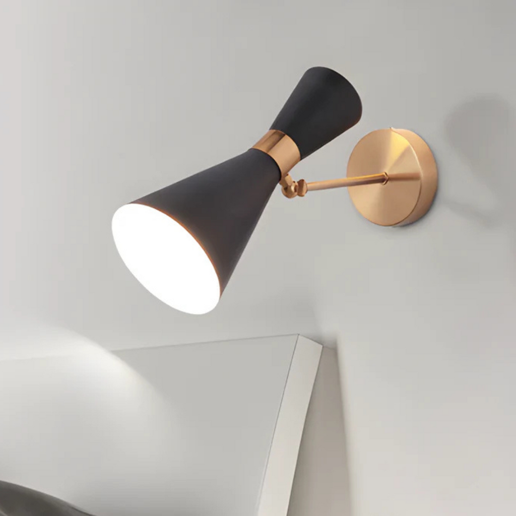Alera Iron Adjustable LED Minimalist Indoor Wall Light