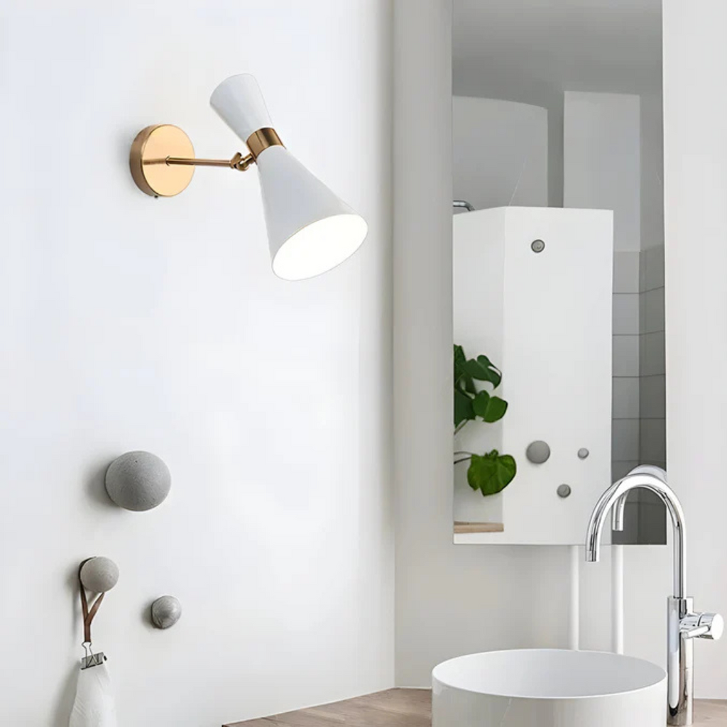 Alera Iron Adjustable LED Minimalist Indoor Wall Light