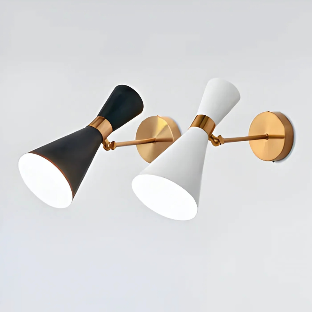 Alera Iron Adjustable LED Minimalist Indoor Wall Light