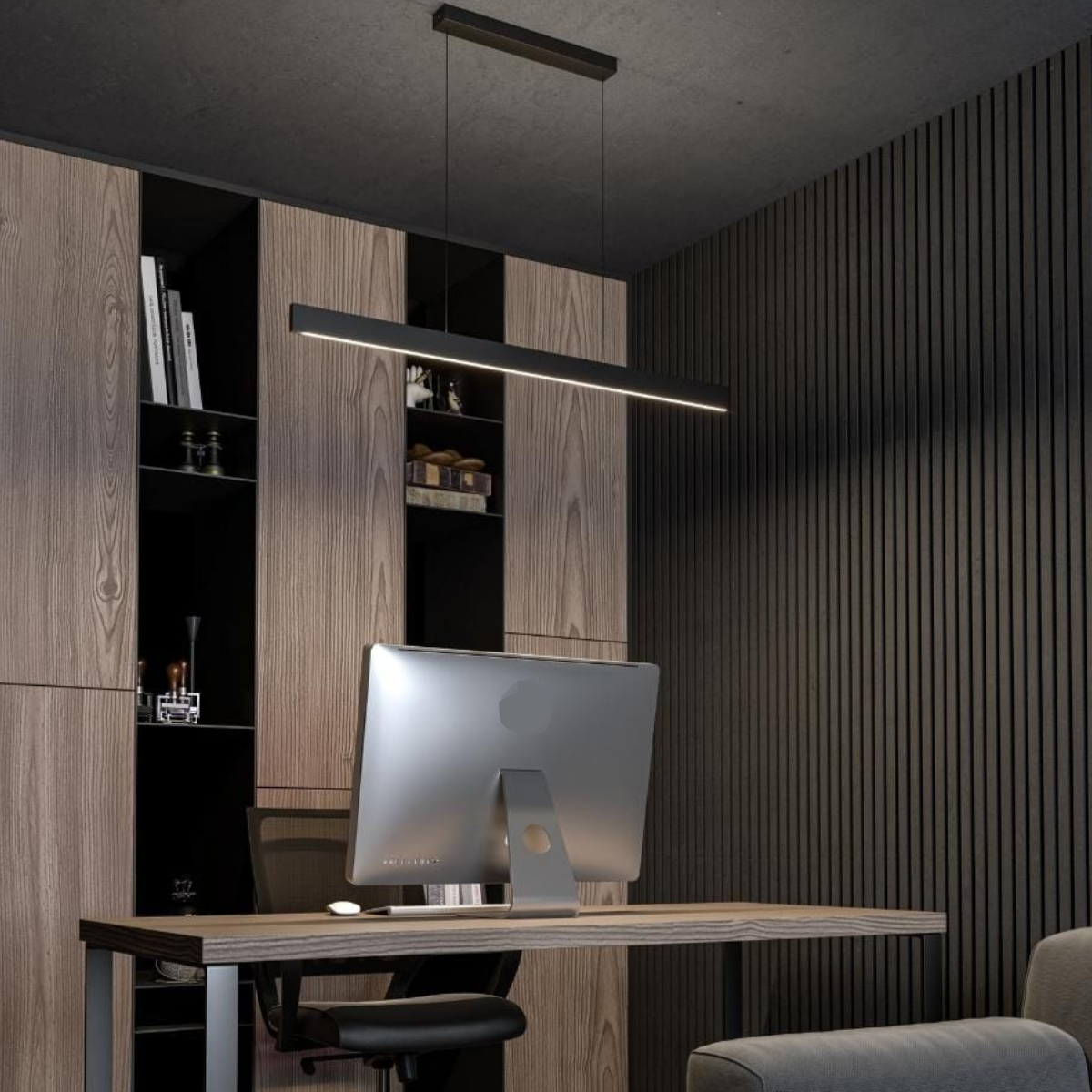 Lunara | Contemporary LED Pendant Light for Chic Ambiance | Dufsel