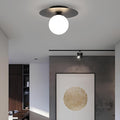 Lunova | Timeless Spherical Gold LED Ceiling Light | Dufsel