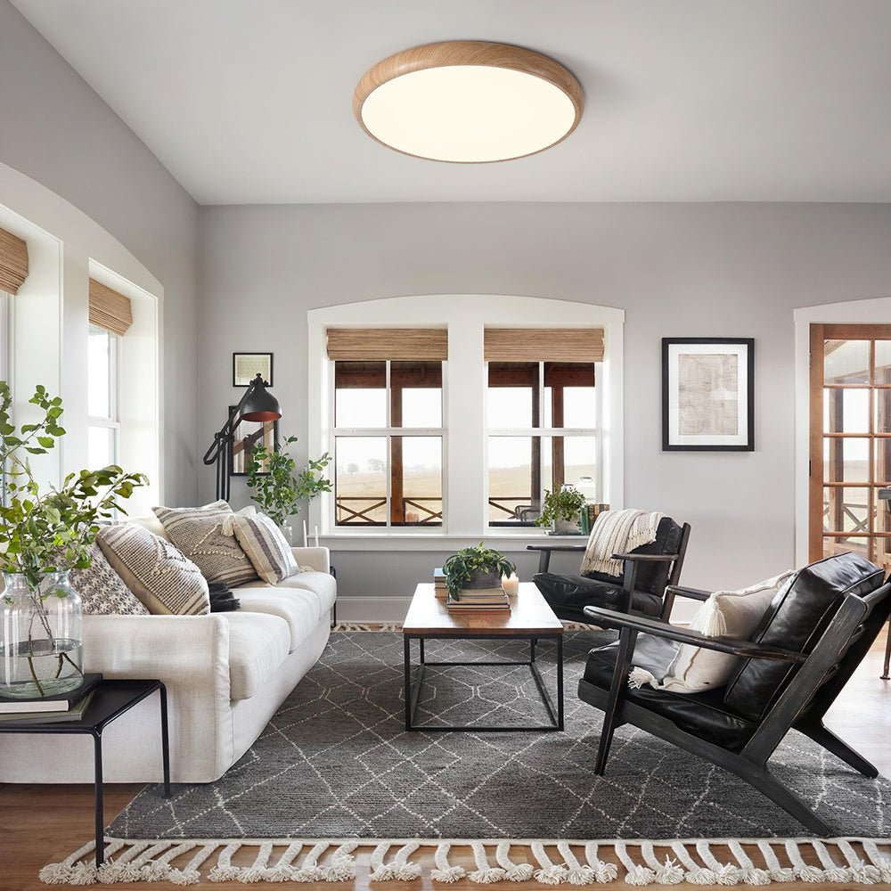 LumaKraft | Minimalistische LED-Deckenleuchte | Dufsel