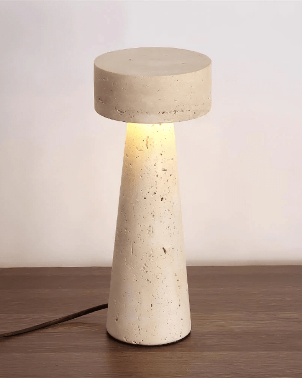 Lunaro | Travertine Table Lamp | Dufsel