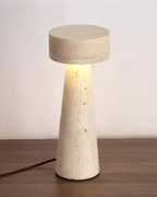Lunaro | Travertine Table Lamp | Dufsel