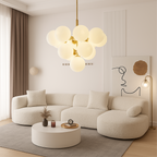 Nordwyn | Scandinavian Glass Sphere Chandelier | Dufsel