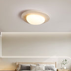 Mirelle | LED Ceiling Light in Cream Travertine | Dufsel
