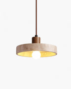 Marceline | Elegant Travertine Ceiling Pendant | Dufsel