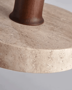 Marceline | Elegant Travertine Ceiling Pendant | Dufsel