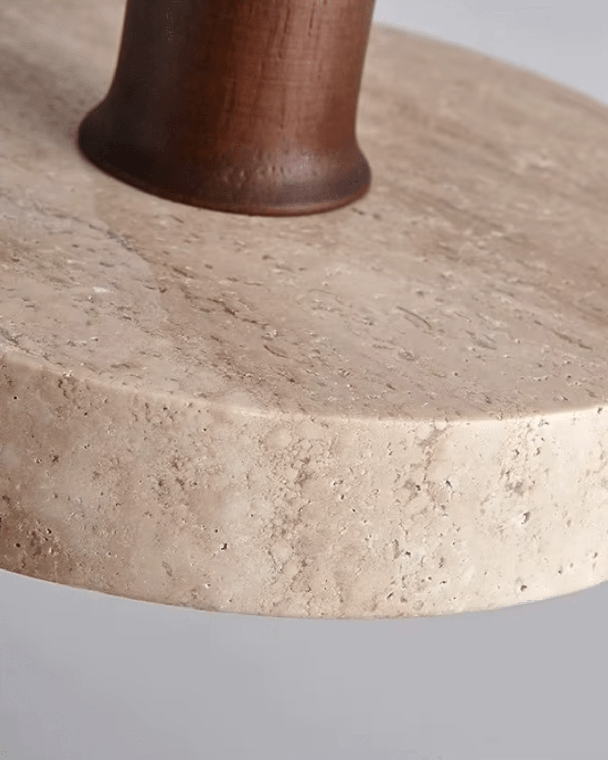 Marceline | Elegant Travertine Ceiling Pendant | Dufsel