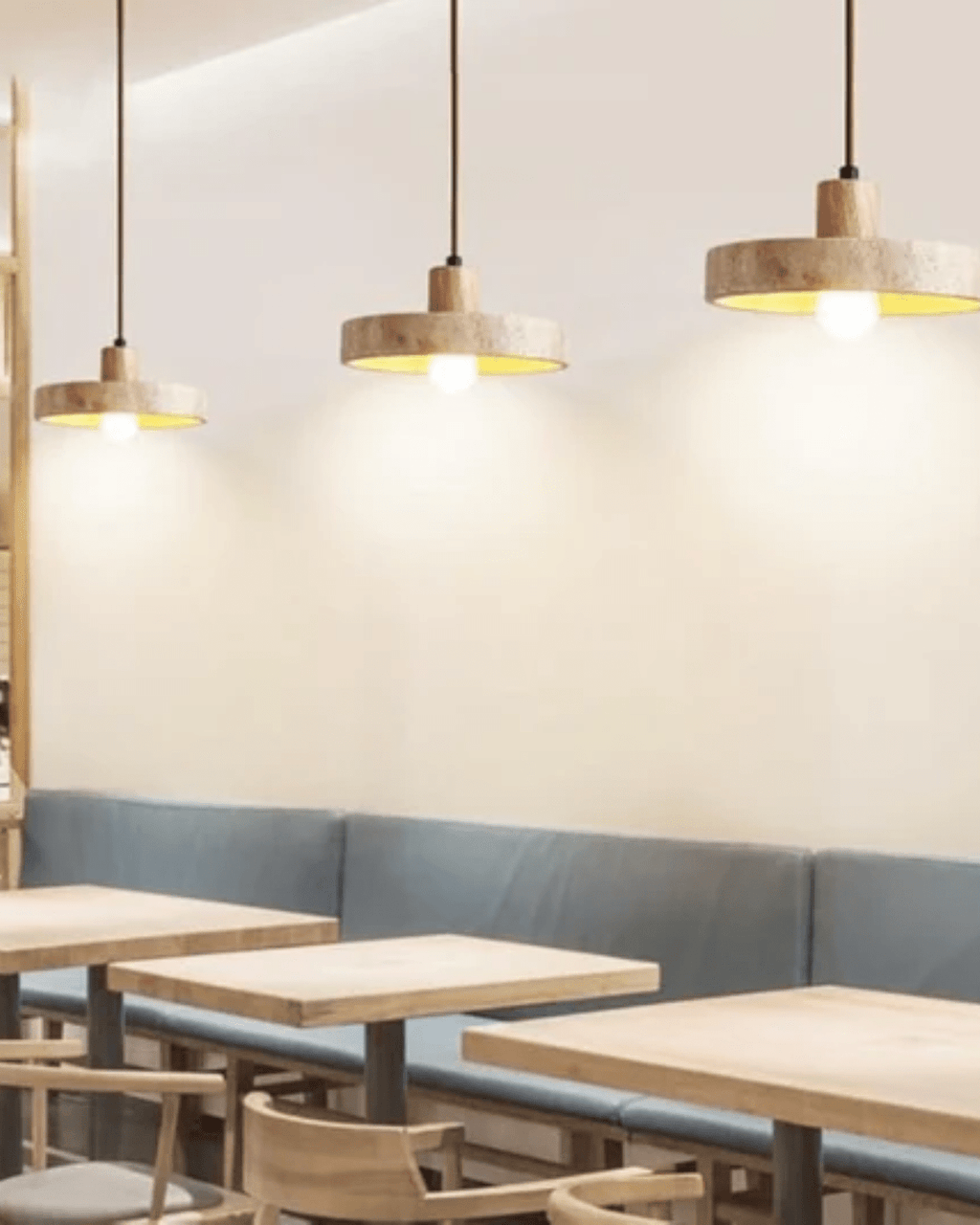 Marceline | Elegant Travertine Ceiling Pendant | Dufsel