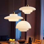 Milk Glass Pendant Light | Dufsel