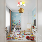 Lunera | Balloon Design LED Ceiling Light For Children's Room, Dimmable With Remote Control | Dufsel