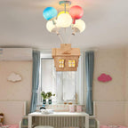 Lunera | Balloon Design LED Ceiling Light For Children's Room, Dimmable With Remote Control | Dufsel