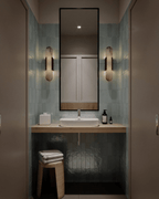 Lumera | Elegant Marble LED Wall Sconce | Dufsel
