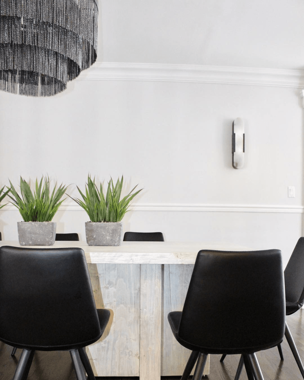 Lumera | Elegant Marble LED Wall Sconce | Dufsel