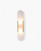 Lumera | Elegant Marble LED Wall Sconce | Dufsel