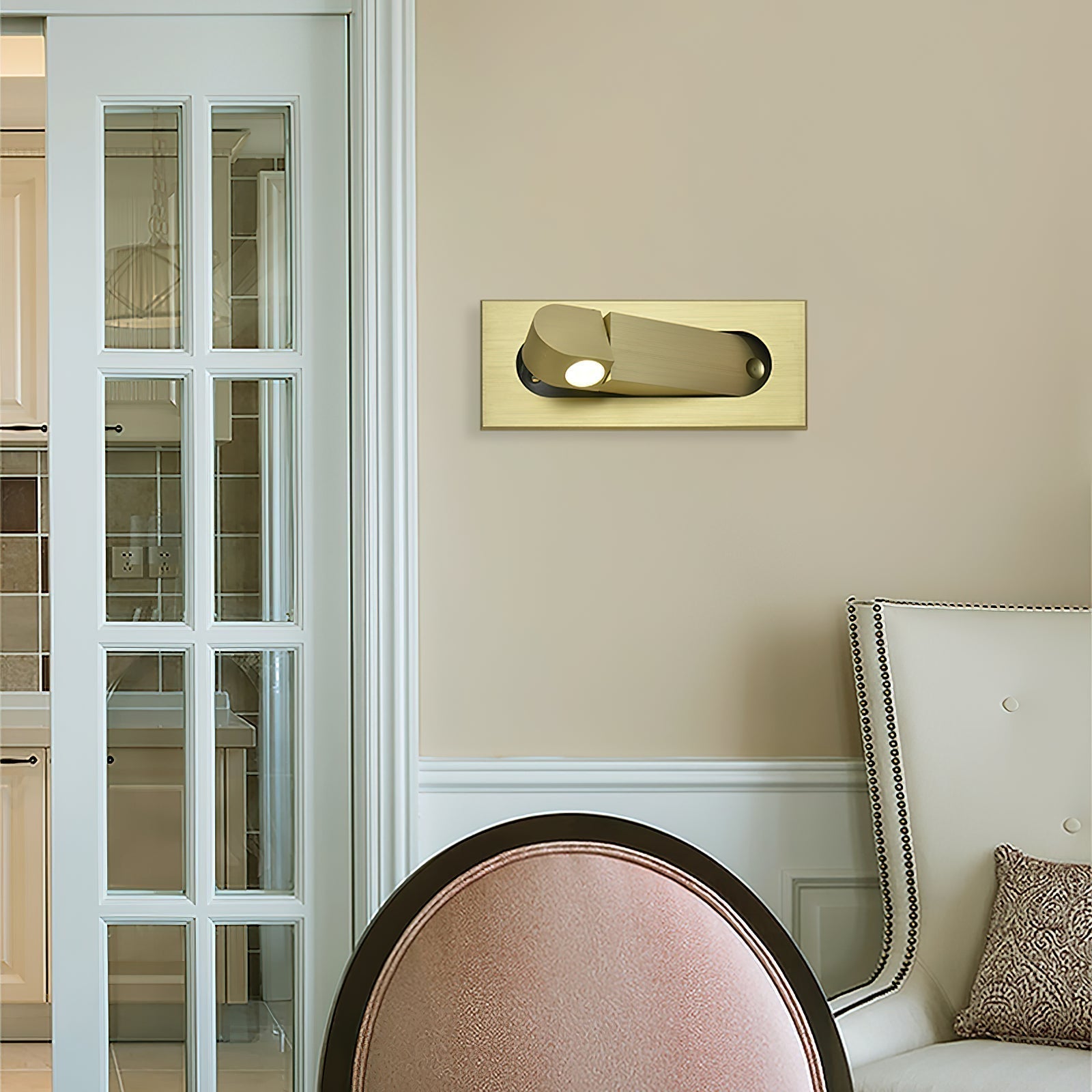 Lumera | Adjustable LED Wall-Mounted Bedside Reading Light | Dufsel