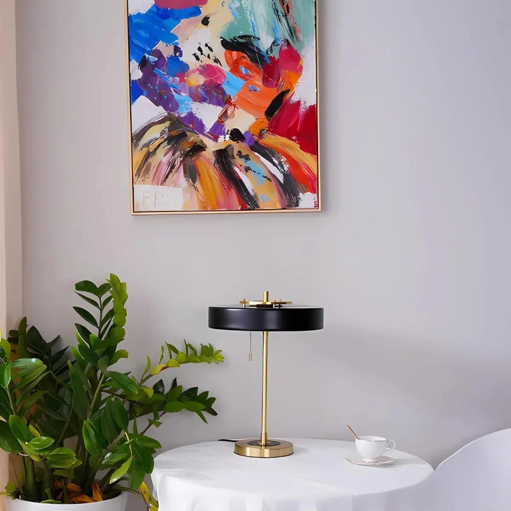 Aurelis | Table Lamp – Sleek Design for Your Home – Black | Dufsel