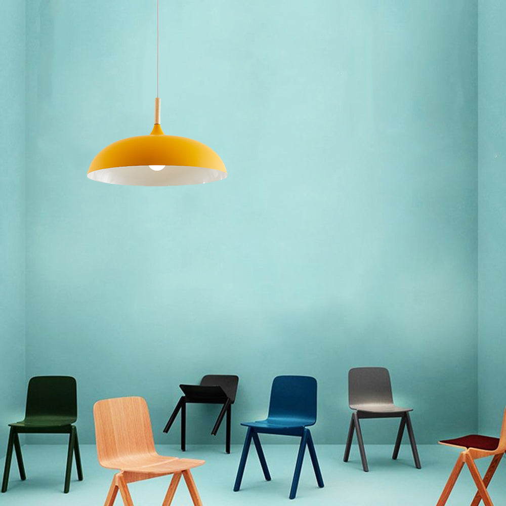 Lunara Pendant Light | Stylish Lighting in 5 Colors, 2 Sizes | Dufsel