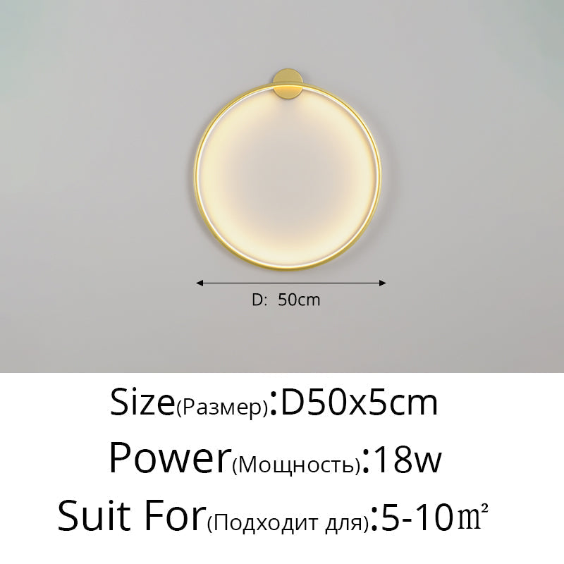 LunaGlow LED Wall Light With Adjustable Brightness | Dufsel