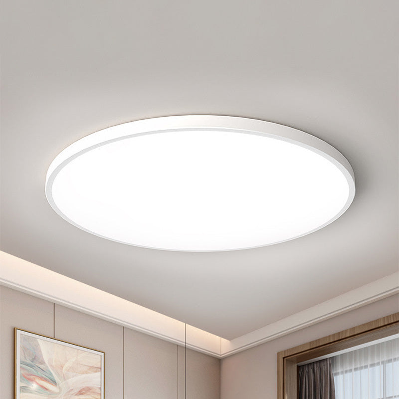Lumiara | Waterproof Acrylic Ceiling Light in White or Black for Bathroom and Balcony, Modern Design | Dufsel