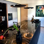 LumaRing Modern Circular LED Pendant Light for a Sleek Statement in Any Space | Dufsel