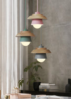Vestra | Modern Scandinavian Wooden Pendant Light | Dufsel