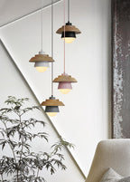 Vestra | Modern Scandinavian Wooden Pendant Light | Dufsel