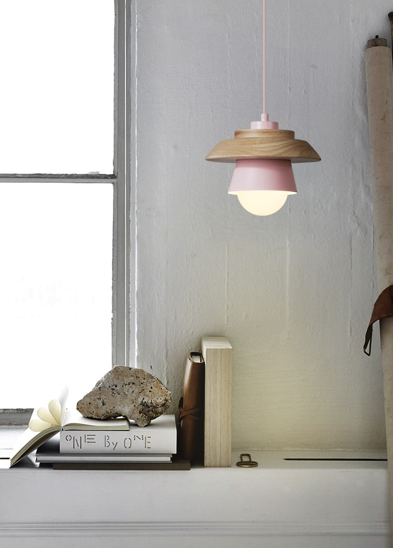 Vestra | Modern Scandinavian Wooden Pendant Light | Dufsel