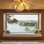 Blumen Rattan Pendelleuchte | Dufsel