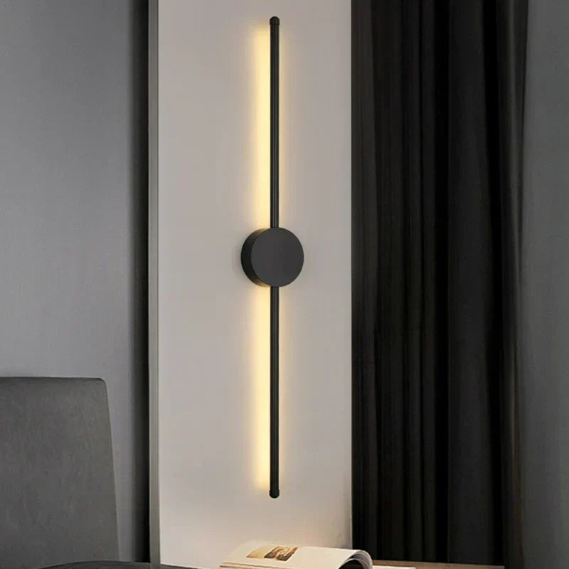 I-Shaped LED Wall Light - Adjustable 3-Tone for Living Room | Dufsel