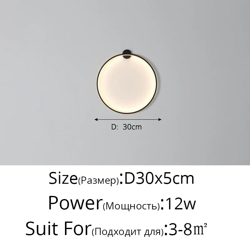 LunaGlow LED Wall Light With Adjustable Brightness | Dufsel