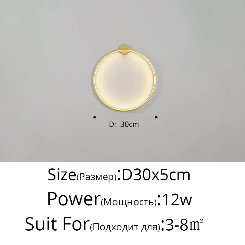 LunaGlow LED Wall Light With Adjustable Brightness | Dufsel