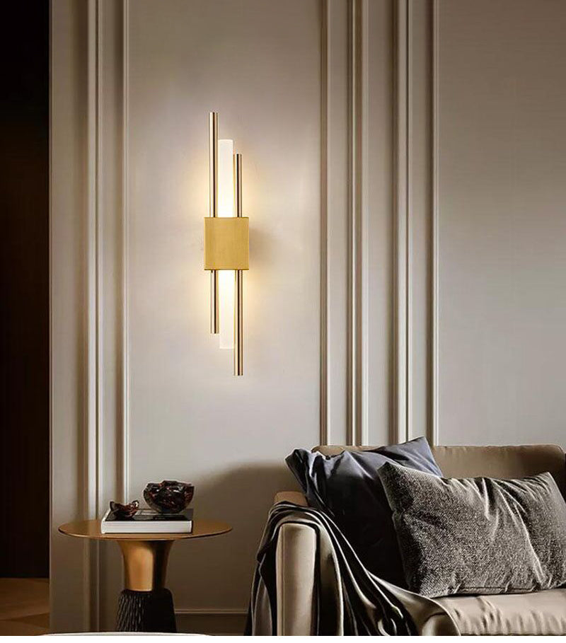 LumaStagger Wireless LED Wall Sconce USB Rechargeable | Dufsel