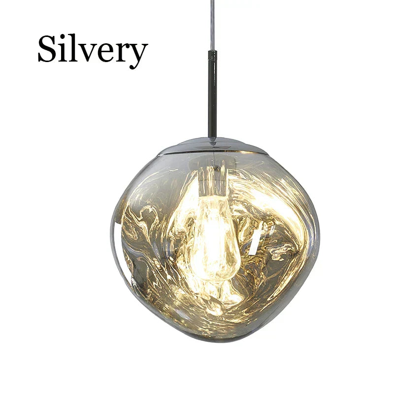 Vireli Lava Glow LED Pendant Light for Modern Living Rooms | Dufsel