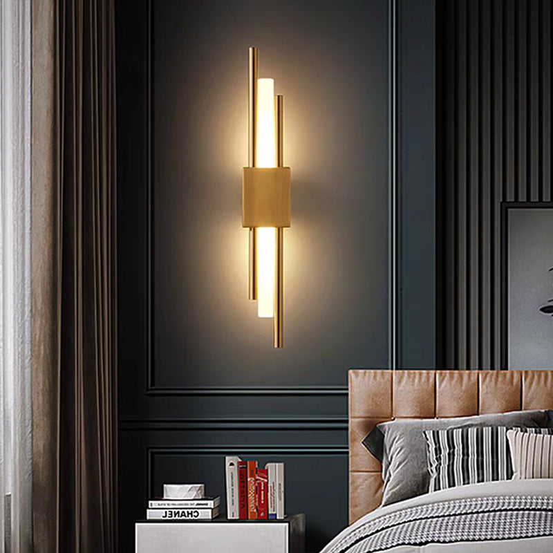 LumaStagger Wireless LED Wall Sconce USB Rechargeable | Dufsel