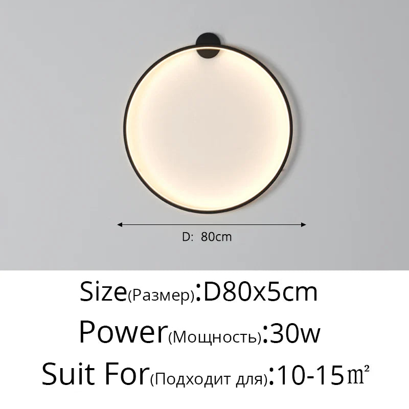LunaGlow LED Wall Light With Adjustable Brightness | Dufsel