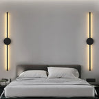 I-Shaped LED Wall Light - Adjustable 3-Tone for Living Room | Dufsel