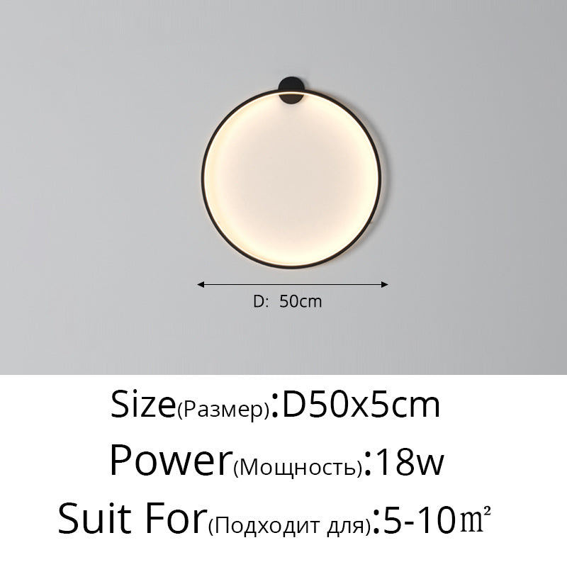 LunaGlow LED Wall Light With Adjustable Brightness | Dufsel