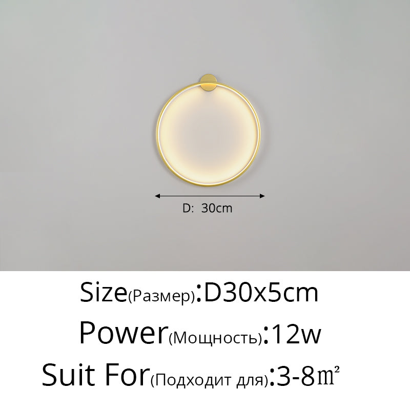 LunaGlow LED Wall Light With Adjustable Brightness | Dufsel
