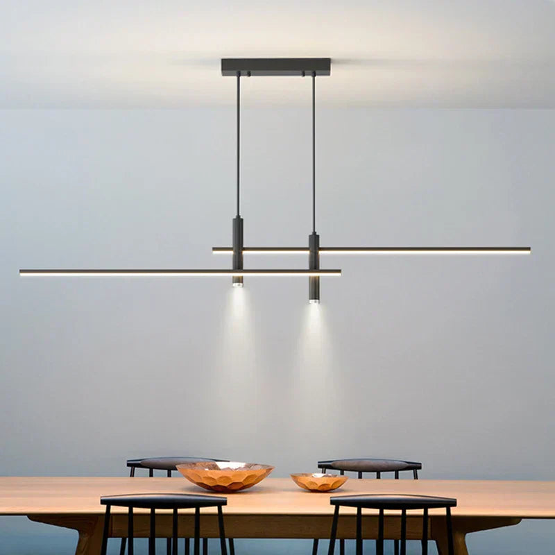 Varello Nordic Slim LED Pendant Light For Dining Rooms | Dufsel