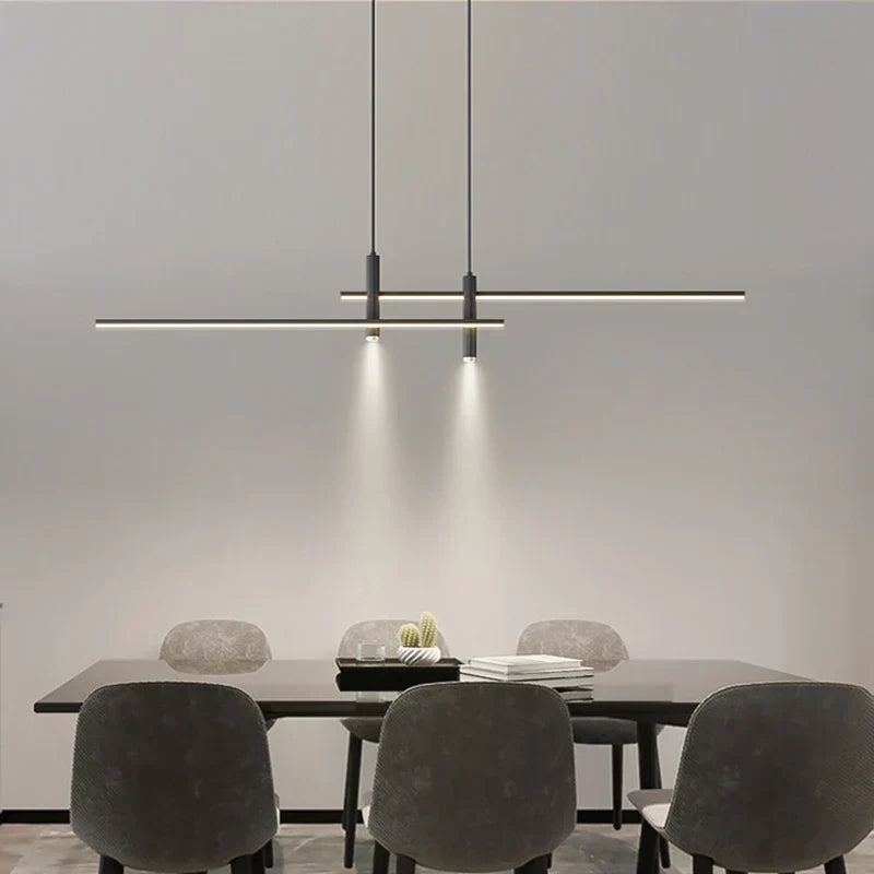 Varello Nordic Slim LED Pendant Light For Dining Rooms | Dufsel