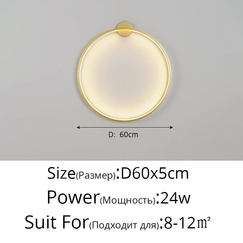 LunaGlow LED Wall Light With Adjustable Brightness | Dufsel