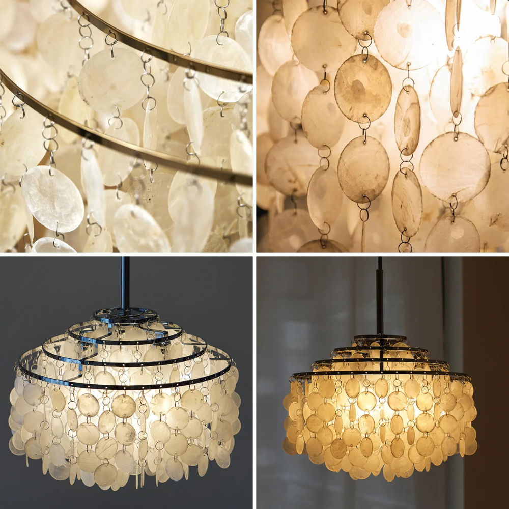 Shell-Shaped Pendant Light | Dufsel