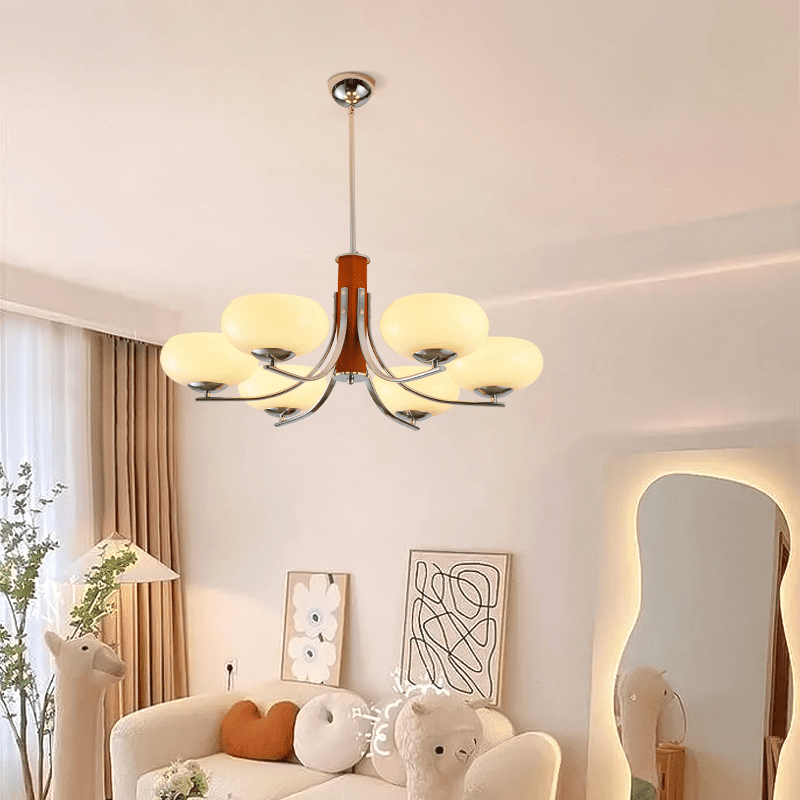 Aurello | Modern Chandelier With Minimalist LED Design | Dufsel