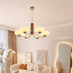 Aurello | Modern Chandelier With Minimalist LED Design | Dufsel