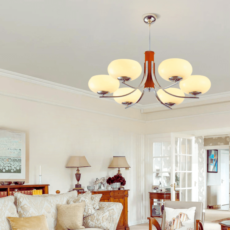 Aurello | Modern Chandelier With Minimalist LED Design | Dufsel