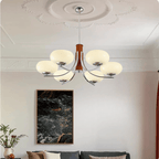 Aurello | Modern Chandelier With Minimalist LED Design | Dufsel