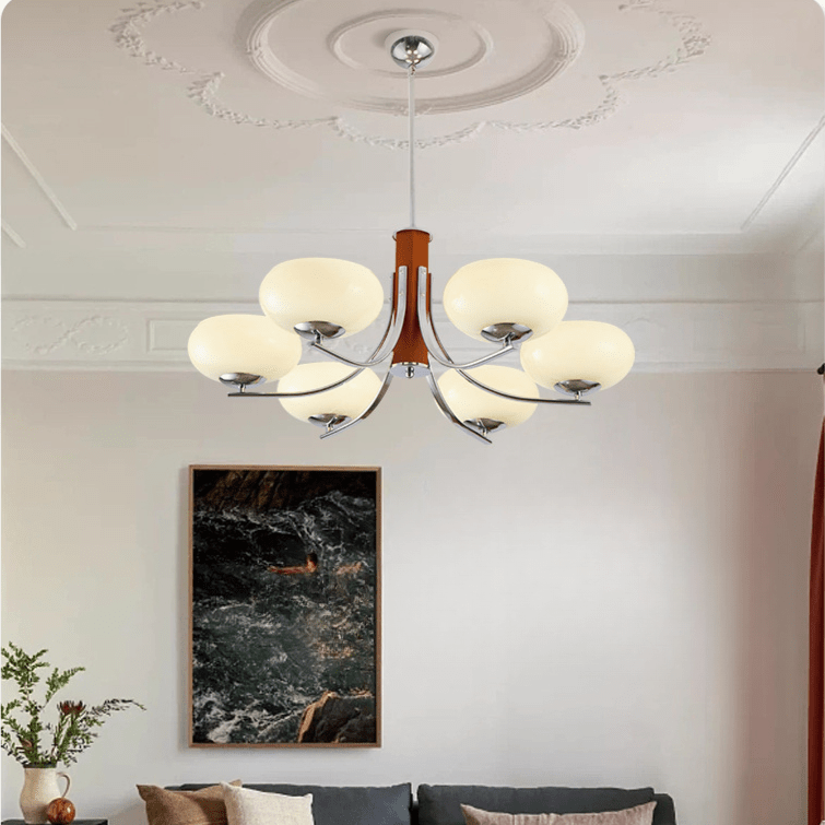Aurello | Modern Chandelier With Minimalist LED Design | Dufsel